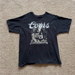 Men’s Large Black “Coors Banquet” T-Shirt